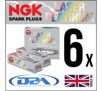 6x NGK PFR8S8EG Laser Platinum Spark Plugs For AUDI A6 ALLROAD 3.0 01/09>03/12