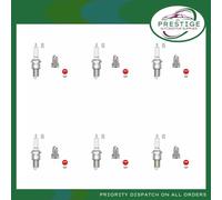 6x NGK Spark Plug 2412 BP7ES