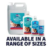 6X Nilco Hand Sanitiser Antibacterial Hand Sanitising Gel 1.2 Litres - 100Ml X12
