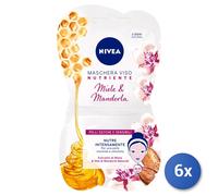 6x Nivea Face Mask 15 Ml. Nourishing 84723