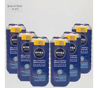 6x NIVEA Men Anti-Dandruff Care Shampoo 250ml Cräftigt Power Bamboo Extract