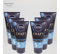 6x Nivea Men Craft Styling Gel 150ml Strong Hold Semi-Matte Finish