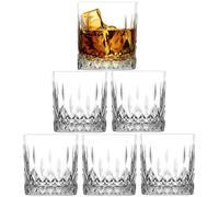 6X Odin Whisky Glasses Set of 6 Cocktail Glasses Drinking Gift Box | Perfect for Home, Restaurants and Kitchen | Dishwasher Safe| Glassware Cup Set 180ml (6)