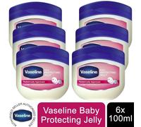 6x of 100ml Vaseline Gentle Protecting Jelly for BabySkin