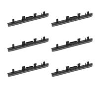 6X Oil Resistant Straight Squeegee,Rubber Squeegee Blades for Karcher BR 30/4C Cleaner Black