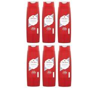 6x Old Spice Original Shower Gel for Men, Body Wash 400 ml XL Extra Large Mens