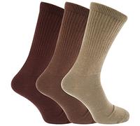 6x Pairs of Men's Diabetic EXTRA WIDE Non Elastic BIG FOOT Socks with Hand Linked Toe Seam/UK 11-14 Eur 45-49 (Fashion Assorted)