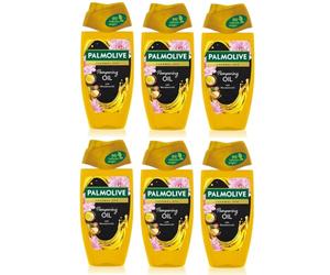 6x Palmolive Thermal Spa PAMPERING OIL Shower Gel 250ml with Macadamia Oil