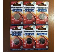 Panasonic CR2430 3V Lithium Coin Cell Button Battery DL2430 KCR2430 LM2430