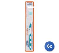6x Pasta Captain Toothbrush Family Soft