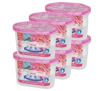 6x Perfect Scents Dehumidifier Home Interior Damp Mould Moisture Mildew 500ml (Rose)