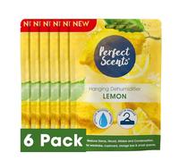 6x Perfect Scents Hanging Dehumidifier Scented - 180g (Lemon)