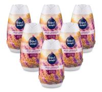 6x Perfect Scents Solid Gel Air Freshener - Wild Lavender - (7.8oz/221g)