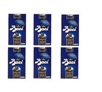 6X Perugina Baci 14 Chocolate Pralines Pack. Extra Dark 70%. 200g