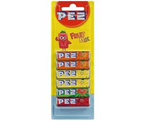 6x PEZ Refills 6 Pcs Pack Fruit Flavour Sweets For PEZ Dispenser (36 Refills)