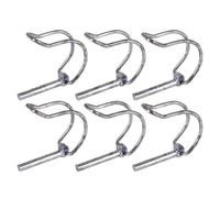 6x Pipe Tube Linch Lynch Pin 6mm x 40mm Trailer Tractor Truck Horse Box Linkage