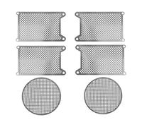 6x Protective Net for 1/16 Heng Long German King Tiger DIY Parts | 1:16 scale,replacement part,exact fit,easy install,upgrade modification,square 4.2x3.6cm,round 3.45cm,6 pieces