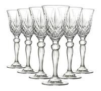 6x RCR Crystal 50ml Melodia Liqueur Glasses Sherry Cordial Glass Set