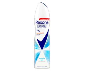 6x Rexona Women Antiperspirant Deodorant Spray Cotton Dry 150 ml 72h Deo