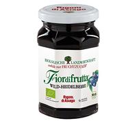 6x Rigoni di Asiago Fiordifrutta Wild Bluberry Jam BIO 250g