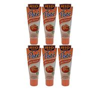 6X Rio Mare Paté Salmone Rosa Pink Salmon Tuna Spread 100g Spreadable Cream