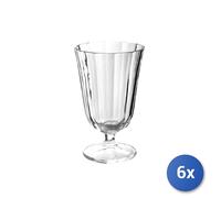 6x Royal leerdam Wine Glasses CL19 Clear Glass