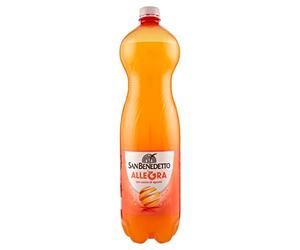 6X San Benedetto Allegra Aranciata PET 1.5 L Lemonade Orange Soft Drink