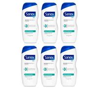 6x Sanex BiomeProtect Moisturising Shower Gel 225ml, normal to dry skin