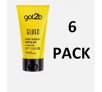 6x Schwarzkopf Got2b Glued Water Resistant Spiking Glue for Screaming Hold 150ml