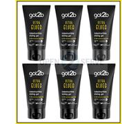 6x Schwarzkopf got2b Ultra Glued Styling Gel | 48h Extreme Hold | Vegan - 150ml