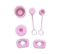 6X Silicone-Stopper Set Cup Spill Proof-Stoppers Leak-Stoppers Spill Cup Accessory Anti-dust-Silicone-Stopper