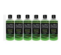 6x Snow Foam Liquid Car Wash Shampoo Concentrate, Thick Foaming Pre-Wash Cleaner for Cars, Vans & Motorcycles, pH Neutral Exterior Cleaning Solution, 800ml