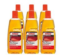 6x Sonax 03143000 Gloss Shampoo Concentrate Shiny Car Shampoo 1 L