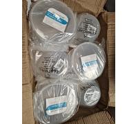 6x Steaming Pudding Basins with Lids Medium Plastic Basin Bowl 1 pint 570ml