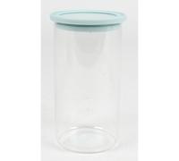 6X Storage Jar 1100 Ml Round With Silicone Lid Glass Container Storage Jar