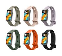 kwmobile Strap Set compatible with Huawei Band 11 / Band 11 Pro Straps - 6x TPU Silicone Replacement Wristband - Multicolor
