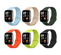 6x Straps Set compatible with Xiaomi Redmi Watch 3 Active