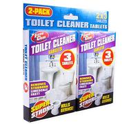 6X Super Strong Toilet Bowl & Cistern Cleaner Germ Killing Fast Acting Limescale Remover