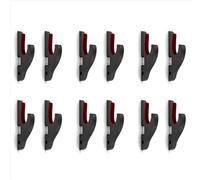 6X Sword Wall Mount 2/Set 1-Tier Padded Hook Katana Holder Adjustable Display Hanger for Samurai Tanto,1-Tier-Pad