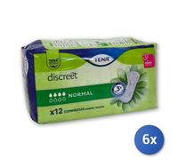 6X Tena Lady Normal Import 12 Pcs.