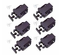 6X Touch Release Catch for Cupboard - GOODCHANCEUK Push to Open Touch Release Latch Cabinets Doors Non-Magnetic Touch Latches for Drawer