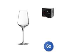 6X Transparent Glass Goblets Sublym Cl 35