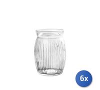 6X Transparent Glasses Bartender Sweet CL44