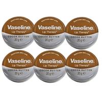 6x Vaseline Lip Therapy Cocoa Butter Tin 20g