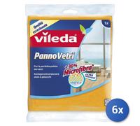 6x Vileda Microfiber Glass Cloth 1 Piece