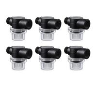 6X Water Pump Strainer Filter, RV Replacement 1/2 Inch Twist-on Pipe Strainer Compatible with or Pumps