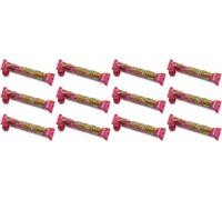 6x Zed Candy Strawberry Jawbreaker 6 Balls Packs Novelty Bubblegum Sweets 49.5g