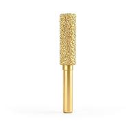 (6x10mm) Diamond Grinding Head with 6mm Shank for Metal Stone | Coarse Grit Cylinder Bit For Carving, Sanding & Deburring On Steel, Ceramics, Glass & Stone