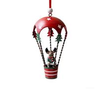 6X11cm Iron Christmas Tree Pendant, For Festive Home Decoration, Is An Elegant Hanging Accessory To Embellish The Christmas Tree Or Seasonal Desktop Decoration(Moose)