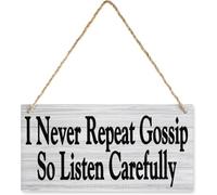 6x12 Inch Wooden Hanging Plaque, Mom Grandma Great Grandma I Just Keep Getting Better Rustic Wall Sign, Farmhouse Home Decor